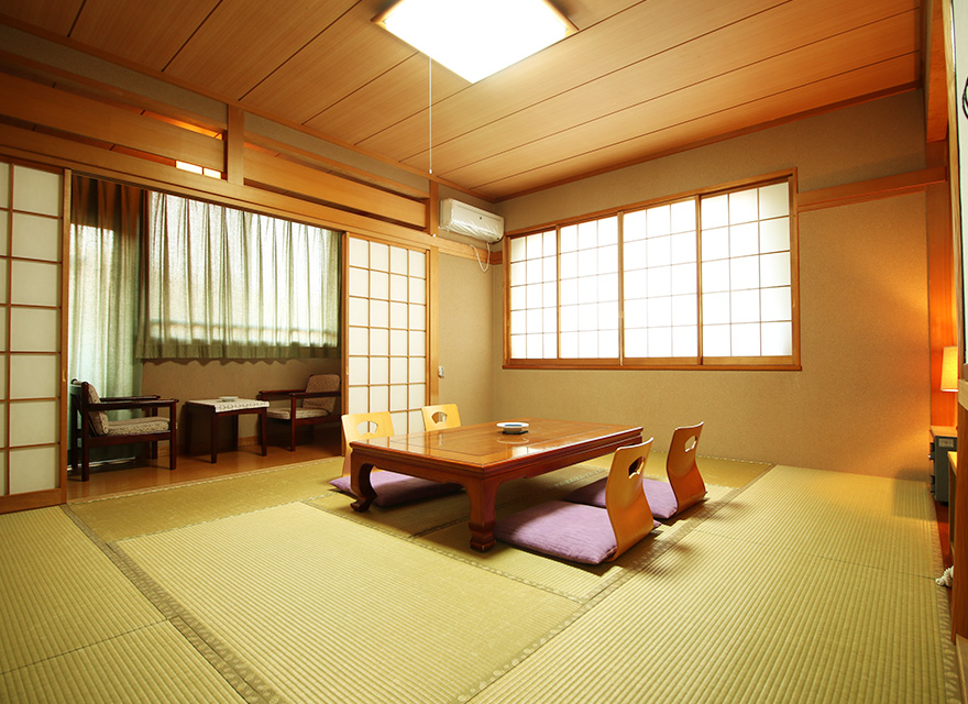 和室10畳＋広縁 トイレ付き　3名～4名